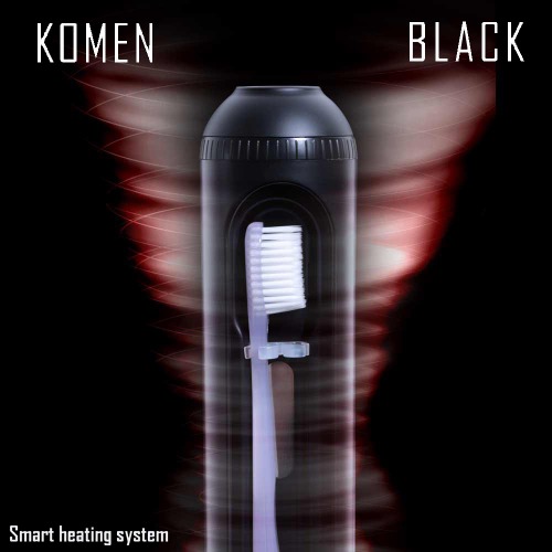 [코맨] 코맨아이 K20 휴대용 스마트UVC 칫솔 살균건조기(PTC열풍건조) 블랙에디션 