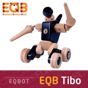 [EQB] 이큐비 이큐봇 - 티바 [제품선택] 원목블럭 홈스쿨링 