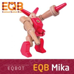 [EQB] 이큐비 이큐봇 - 미카 [제품선택] 원목블럭 홈스쿨링 