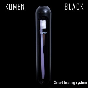 [코맨] 스마트 UVC 휴대용 칫솔 살균건조기 코맨아이 K20(PTC열풍건조) 블랙에디션 