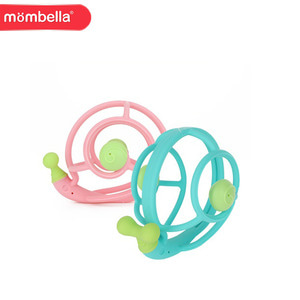 [맘벨라] 달팽이 치발기 _ 핑크/블루 [제품선택] [사은품 보관케이스+아티슈 휴댕용 물티슈 증정] 