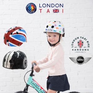 런던택시 바이크 헬멧 퀵보드 유아 안전모 bmw mini CAR 