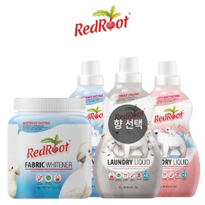 [레드루트] 유기농 세탁세제 1L + 산소계표백제 [제품선택] 